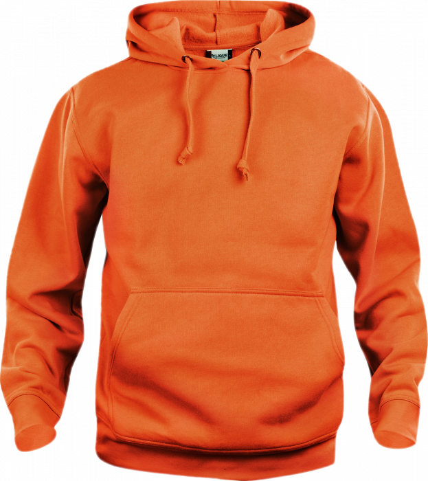 Clique - Basic Cotton Hoodie - Blood Orange