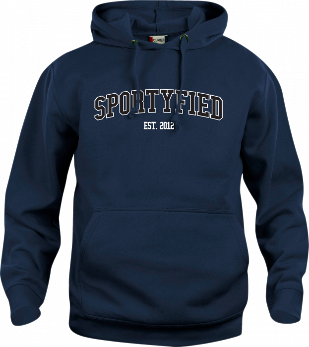 Clique - Sportyfied Hoodie - Granatowy