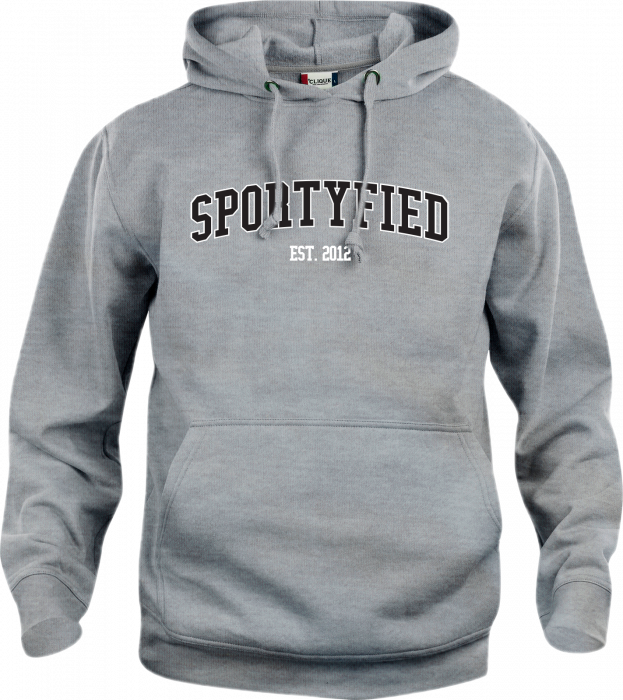 Clique - Sportyfied Hoodie - Grey melange