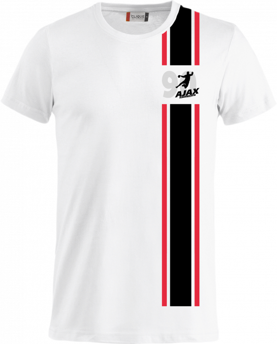 Clique - Ajax 90 Years Jubilee T-Shirt - Branco