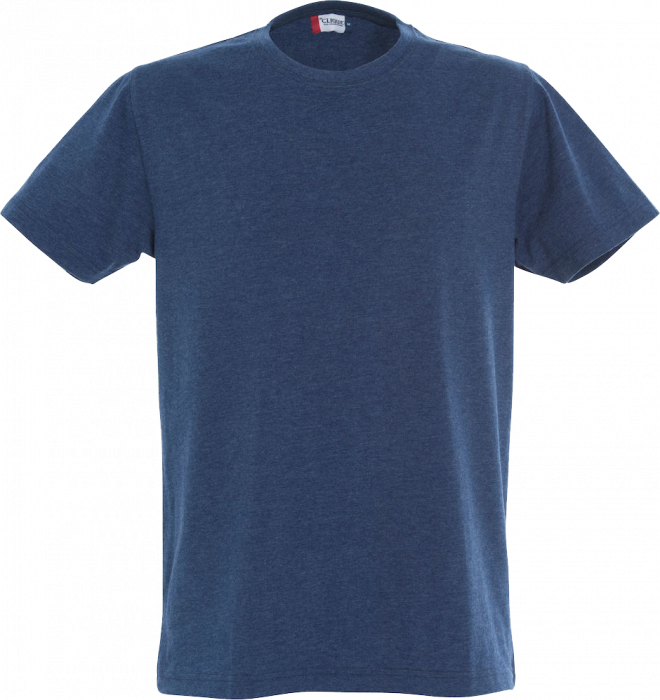 Clique - Classic Cotton Tee - Blau