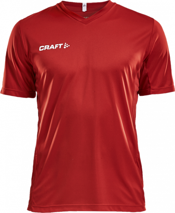 Craft - Squad Solid Go Jersey Junior - Rot