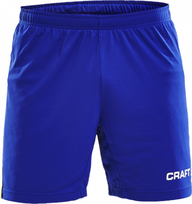 Craft - Progress Contrast Shorts - Blu & bianco