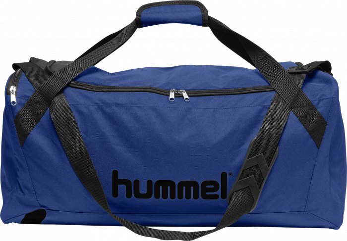 Hummel - Sports Bag Large - Blue & preto