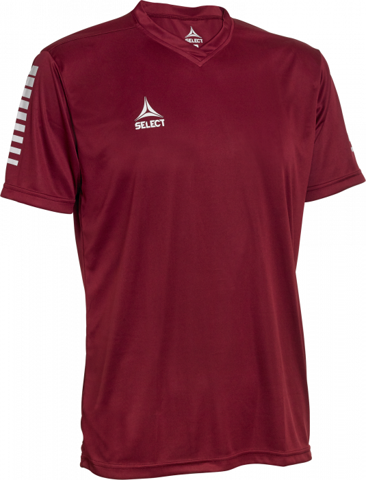 Select - Pisa Player Jersey Kids - Bordeaux & wit