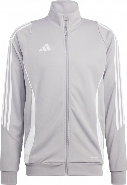 Adidas - Tiro 24 Training Top - Light Grey & weiß