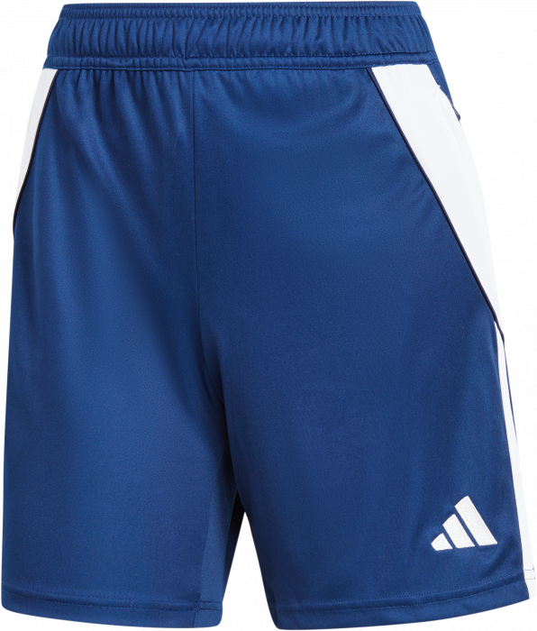 Adidas - Tiro24 Shorts W. Pockets Women - T Navy Blue & bianco