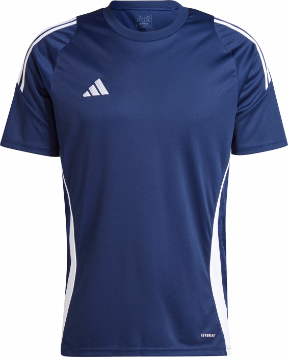 Adidas - Tiro 24 Player Jersey - T Navy Blue & blanco