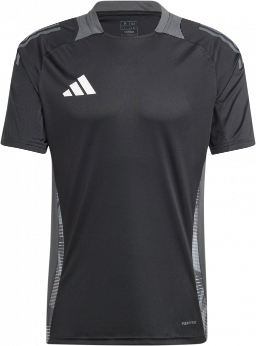 Adidas - Tiro24 T-Shirt - Schwarz & t dark grey