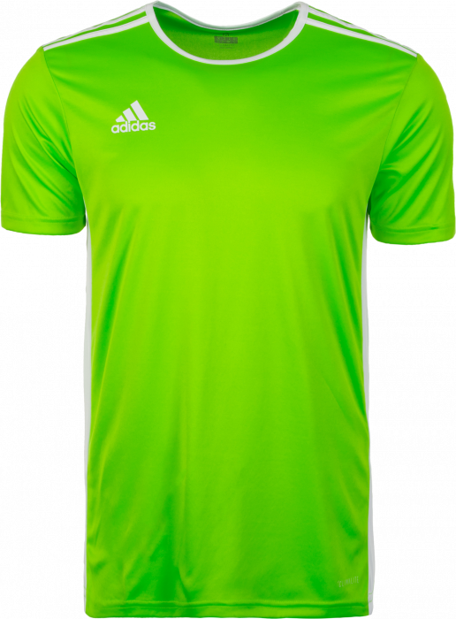 Adidas - Entrada 18 Game Jersey - Solar Green & bianco