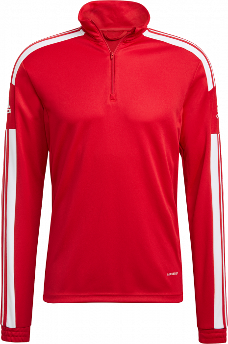 Adidas - Squadra 21 Training Top - Rosso & bianco