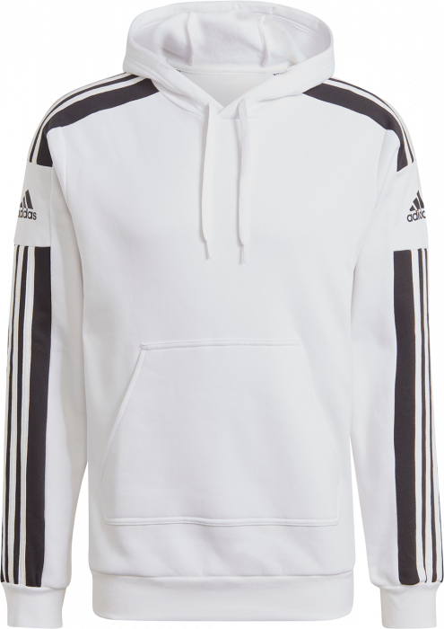 Adidas - Squadra 21 Hoodie Cotten - Wit & zwart