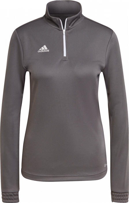 Adidas - Entrada 22 Træning Top With Half Zip Woman - Grå