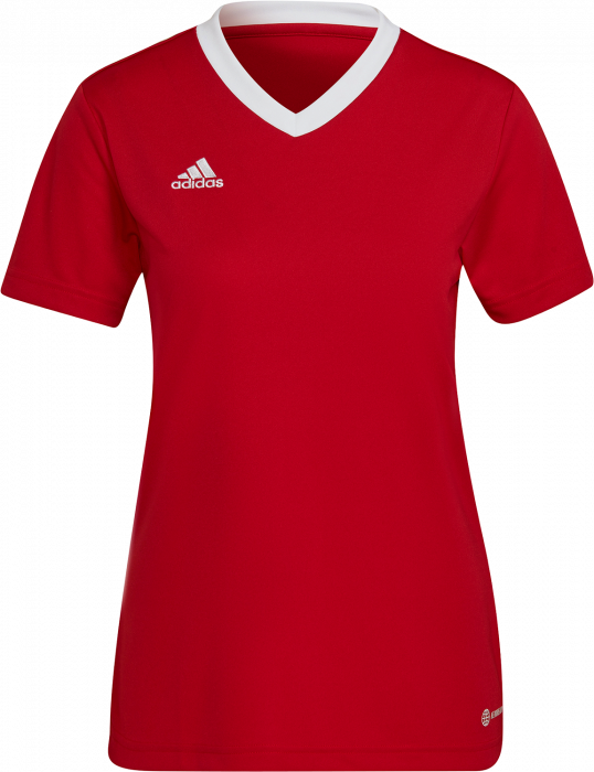 Adidas - Entrada 22 Jersey Women - Power red 2 & wit