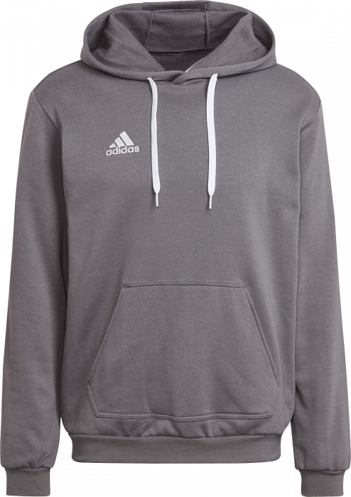 Adidas - Entrada 22 Hoodie - Grey four & blanc