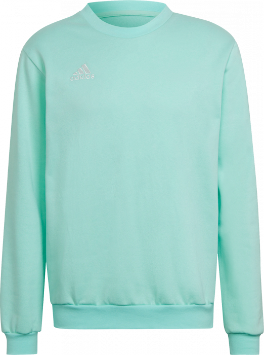 Adidas - Entrada 22 Sweatshirt - Clear Mint & bianco