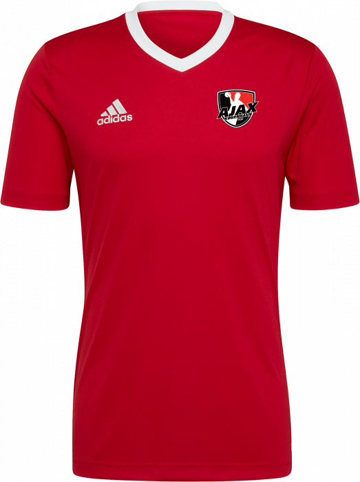 Adidas - Entrada 22 Jersey - Power red 2 & white