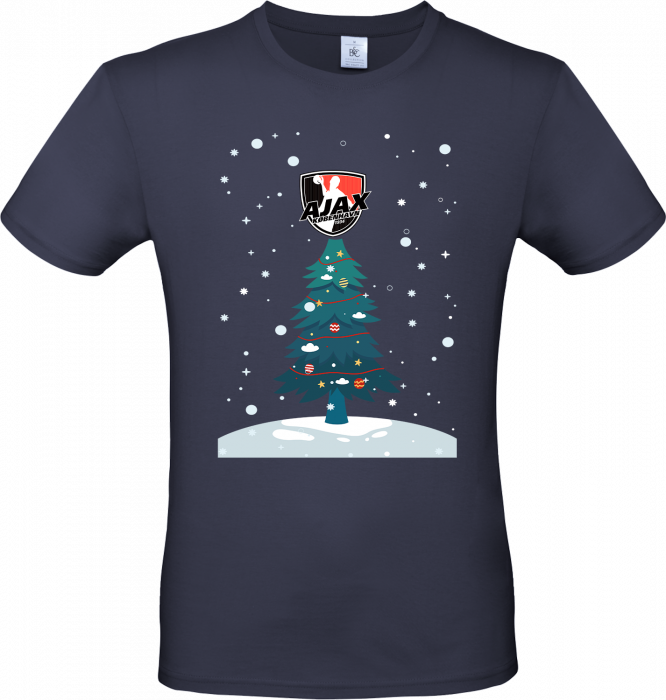 B&C - Ajax Christmas T-Shirt Adults - Navy