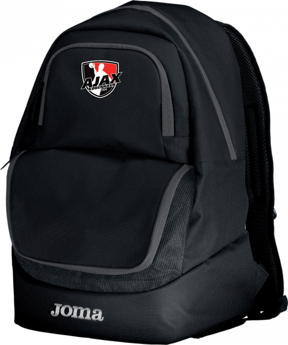 Joma - Ajax Backpack - Svart & vit