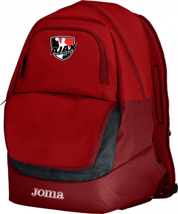 Joma - Ajax Backpack - Rot & schwarz