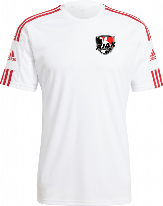 Adidas - Ajax Spillertrøje Sæson 2021/22 - Hvid & rød