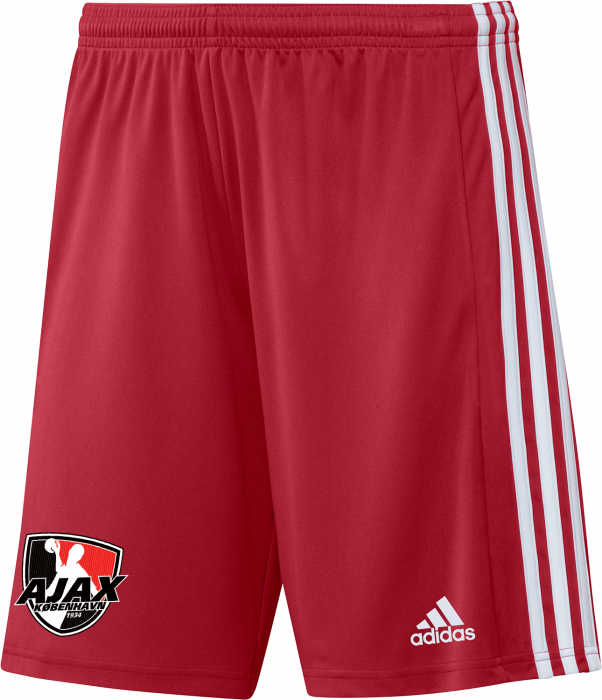 Adidas - Ajax Game Shorts - Rojo & blanco