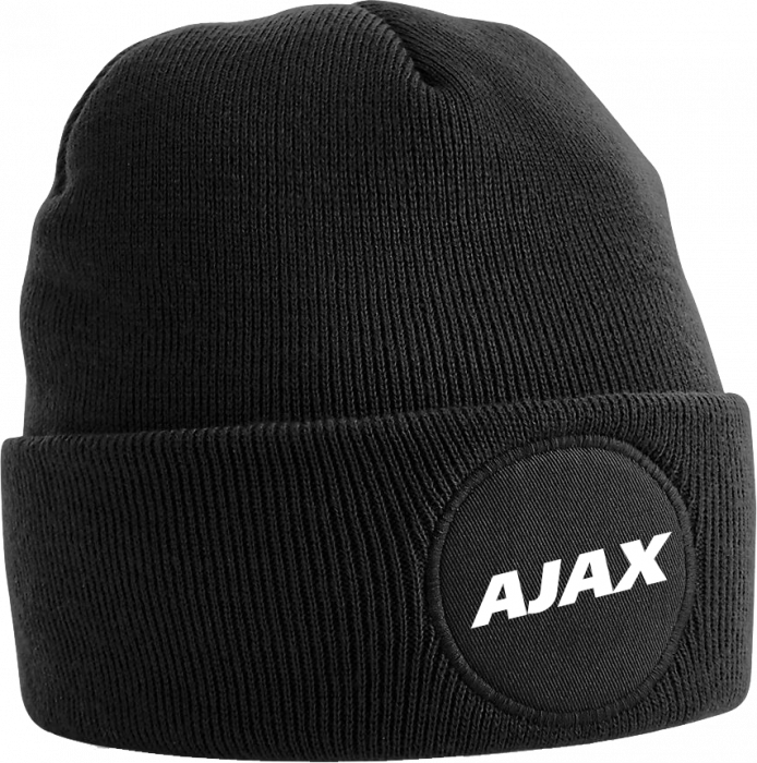 Beechfield - Ajax Cap With Logoprint - Black