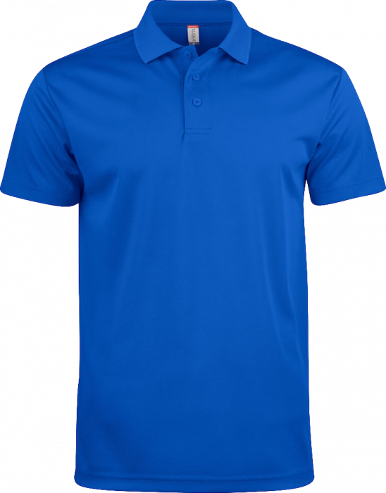 Clique - Basic Active Polo-Shirt - Blu reale