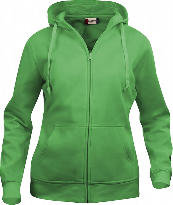 Clique - Full Zip Hoody Women - Verde maçã