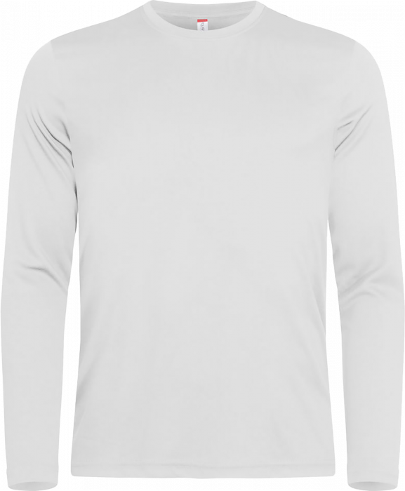 Clique - Basic Active Longsleeve T-Shirt - Blanco