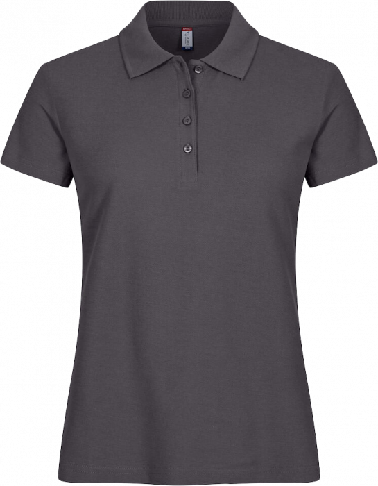 Clique - Basic Polo Ladies - Metal Grey