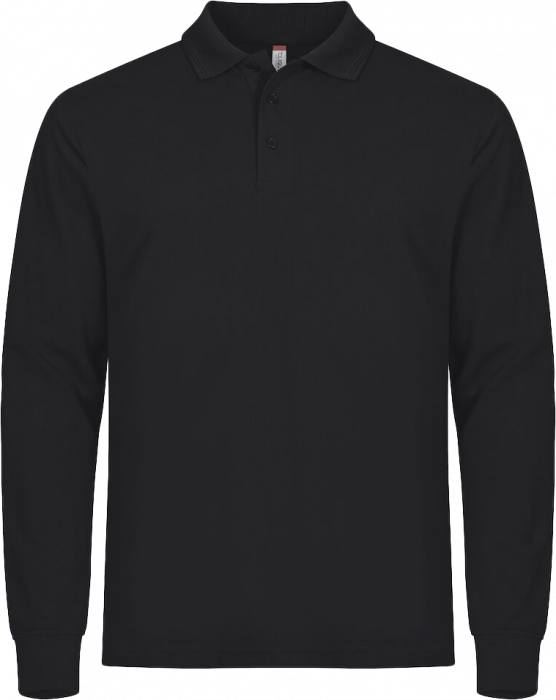 Clique - Manhattan Polo Longsleeve - Preto