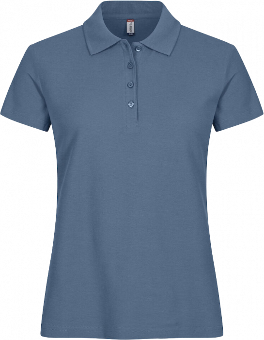 Clique - Basic Polo Ladies - Steel Blue