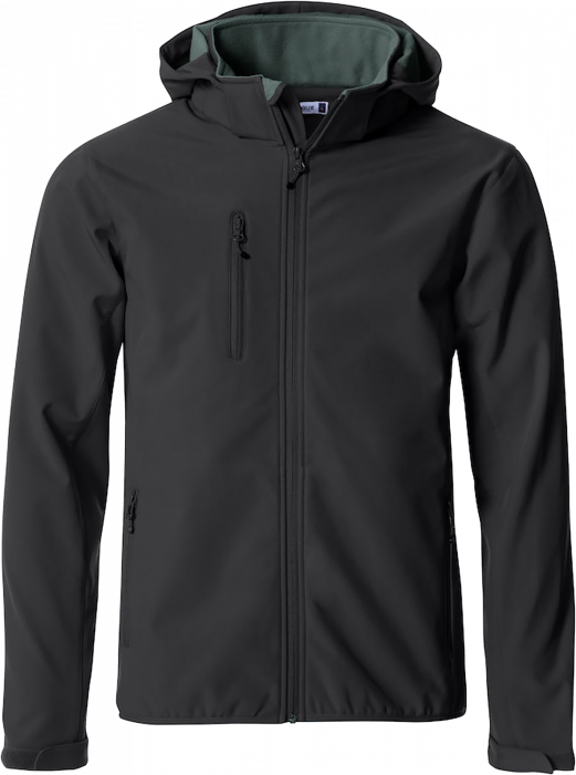 Clique - Basic Hoody Softshell - Schwarz