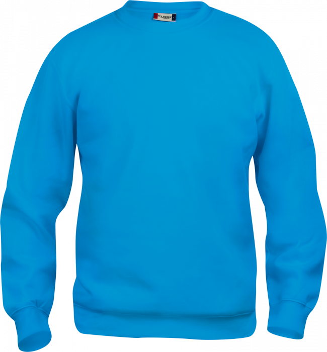 Clique - Cotton Sweatshirt - Turchese