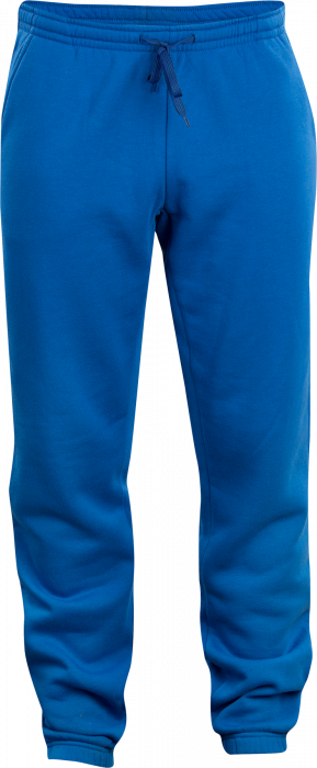 Clique - Basic Sweat Pants In Cotton - Blu reale