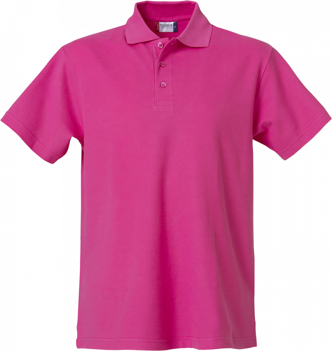 Clique - Basic Polo - Lys Cerise