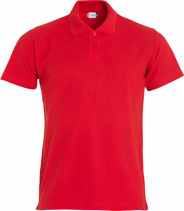 Clique - Basic Polo Kids - Rosso