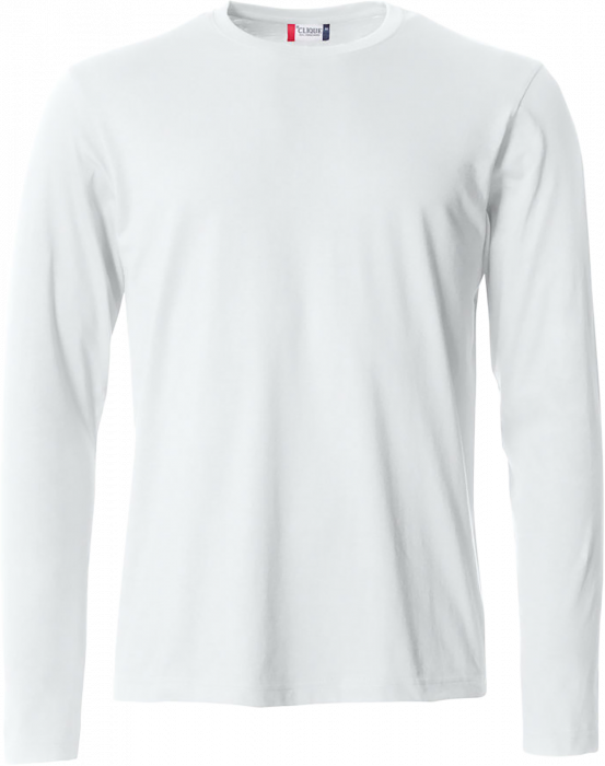 Clique - Longsleeve T-Shirt - Vit