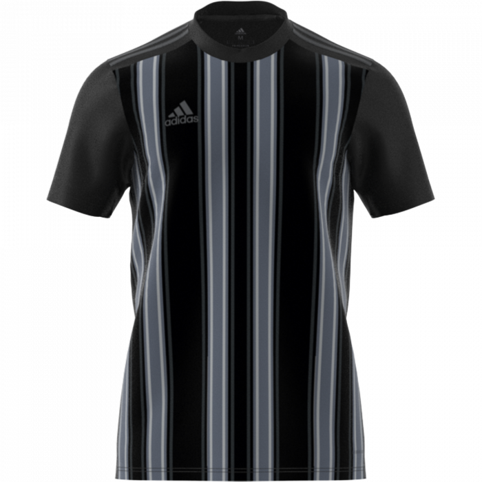 Adidas - Striped 21 Jersey - Black & grey