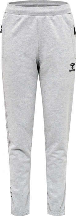 Hummel - Move Grid Joggingbukser Børn - Grey Melange