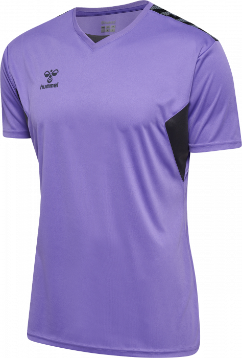 Hummel - Authentic Player Jersey Kids - Dahia Purple & asphalt