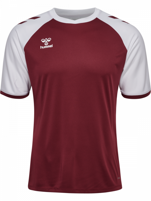 Hummel - Match League Spillertrøje - Maroon & hvid