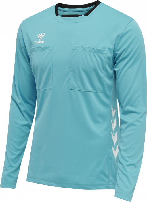 Hummel - Chevron Referee Jersey Longsleeve - Scuba Blue