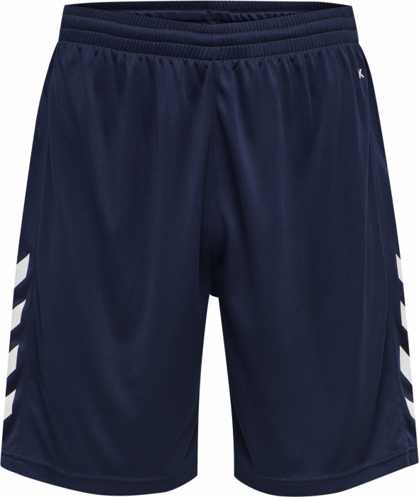 Hummel - Core Xk Poly Shorts - Marine & branco