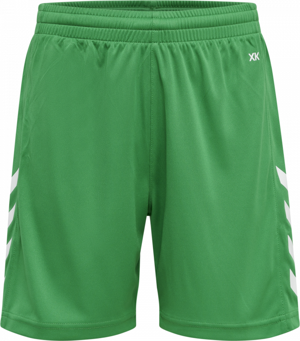 Hummel - Core Xk Poly Shorts Jr - Jelly bean & blanco