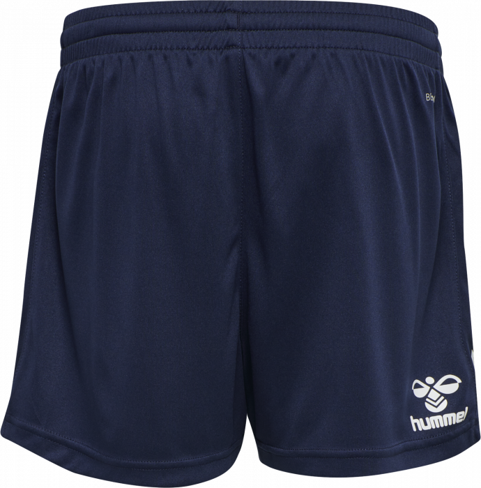 Hummel - Core Xk Poly Shorts Jr - Marine & weiß