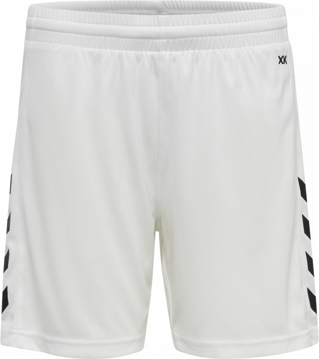 Hummel - Core Xk Poly Shorts Jr - Weiß & schwarz