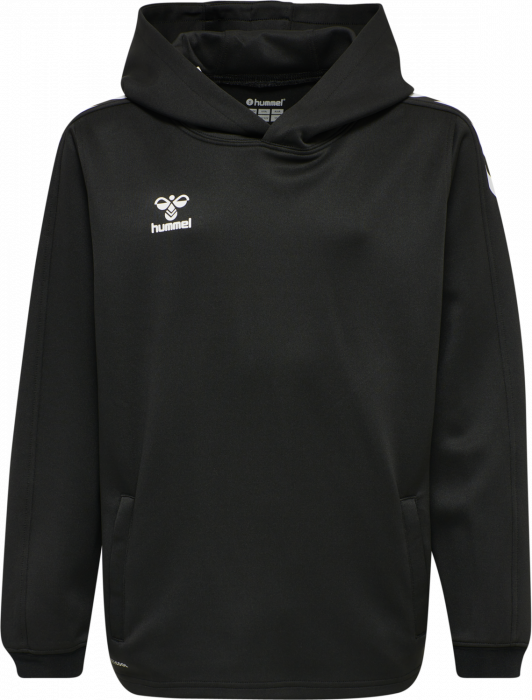 Hummel - Core Xk Hoodie Kids - Negro & blanco