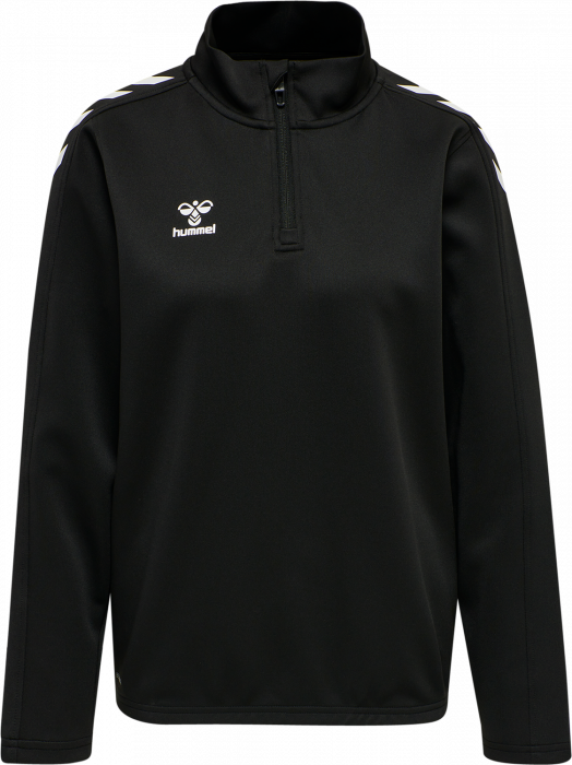 Hummel - Core Xk Half Zip Sweater Women - Black & white